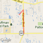 First Kernan Run  route map