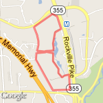 Grosvenor Park run route map