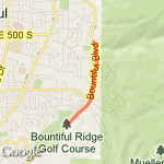 Temple golf course route map