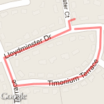 Morning Route route map