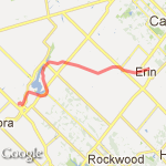 70k Cataract trail route map