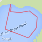 Frensham Swim route map