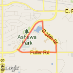 Southwoods Triangle route map