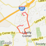 3 miles #2 route map