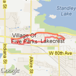 Long 88th Ave Route route map