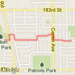 Indian Head Park route map