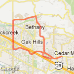 11 Milerrr route map