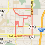Beachwood block 8 MI route map