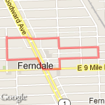 1.5 mile ride route map