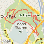 Dodgers Stadium route map