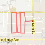 Harder Day route map