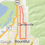 9 mile Centerville route map