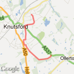 Windmill wood & back 4.25 Miles route map