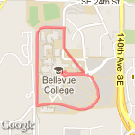on campus route map