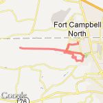 20 Mile Ruck route map