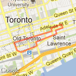 City Run  route map
