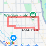RV / BT Loop route map