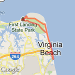 boardwalk first landing loop route map