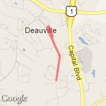 NFP 1 miler route map