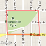 El Segundo Park route map