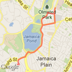 Goddard House Loop route map