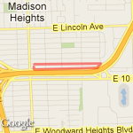 1.5 mile loop route map