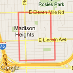 3 mile loop route map