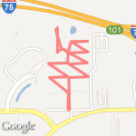 Beginner Week Training route map