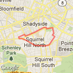 Neighborhood Run #1 route map