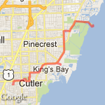 Matheson Run Loop route map