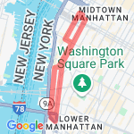 Down 9th and back route map