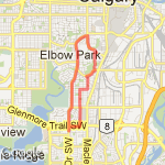 10km route route map