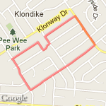 Mannerdale route map