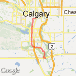 Elbow - 22X route map