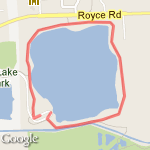 Lake route map