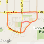 Fontana Route route map