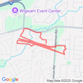 Run My Route - Running Map summer glen