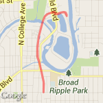 route #1 3mi route map