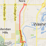 ROUTE # 6   6 MILES route map