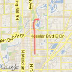 ROUTE #7  6 MILES route map