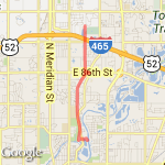 ROUTE # 10  9 MILES route map