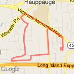 morning run 2 route map