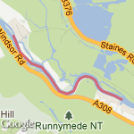 Riverside Run route map