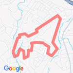 3 mile run/neighborhood route map