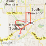 Murray Run route map