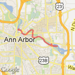 Argo to Gallup Kayak route map