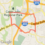 Bethesda Route route map