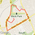 Trout Creek route map