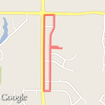 Morning Run route map