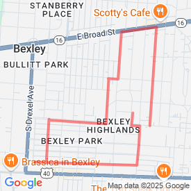 Run My Route - Running Map bexley/eastmoor 